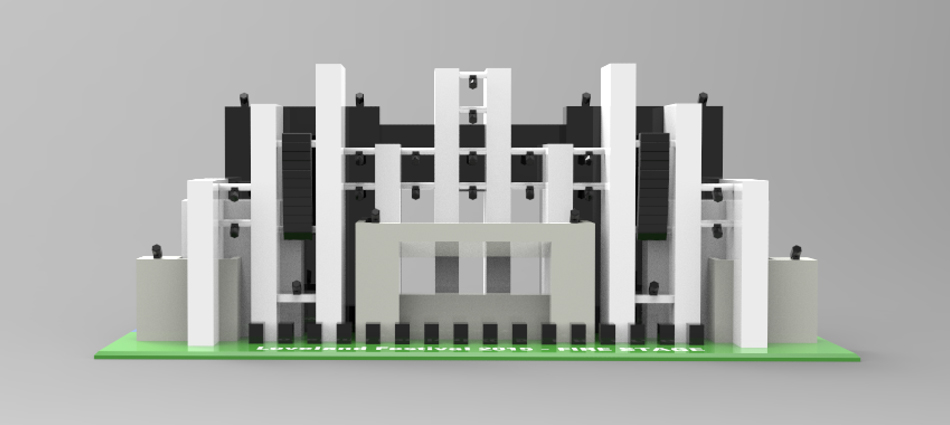 FIRE STAGE | scale model (Loveland 2015)
